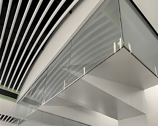 海南藏族玻璃海南藏族挡烟垂壁