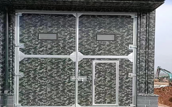 海南藏族工业平开门