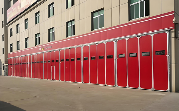 海南藏族工业折叠门