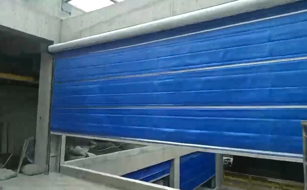 大型物流园区完成海南藏族防火门整体安装工程