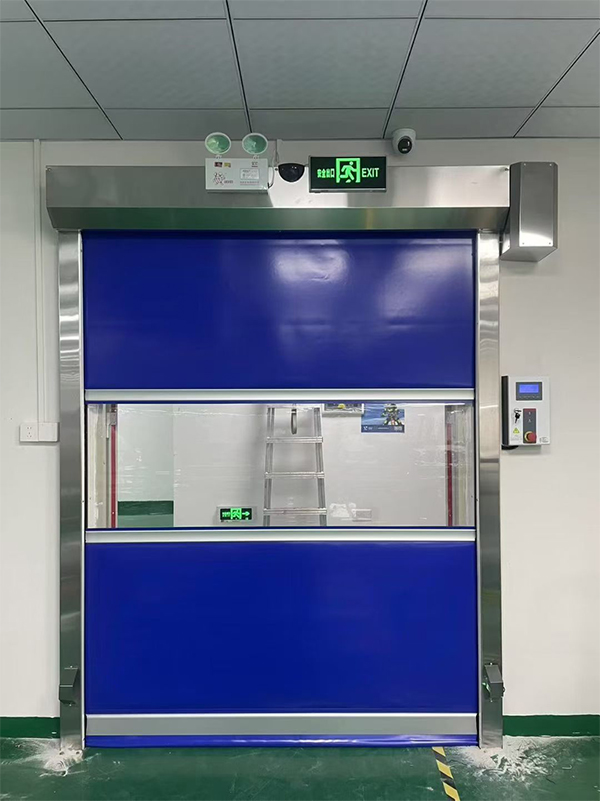 海南藏族快速海南藏族卷帘门在冷链物流仓储区的应用实践